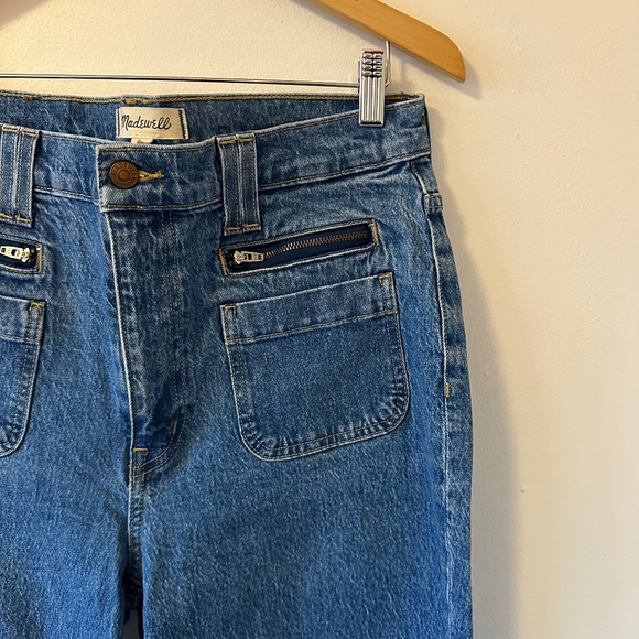 Madewell The Perfect Vintage Flare Patch Pocket Jeans | Size 30 - Picture 8 of 15